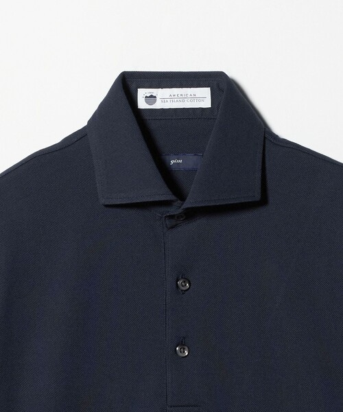 green label relaxing（グリーンレーベルリラクシング）の「＜gim＞26SS アメリカンシーアイランド ビズ ポロシャツ -吸水速乾-（ポロシャツ・メンズ・ダークグレー/ネイビー/ホワイト/ライム・M/L/S/XL）」の19枚目の写真