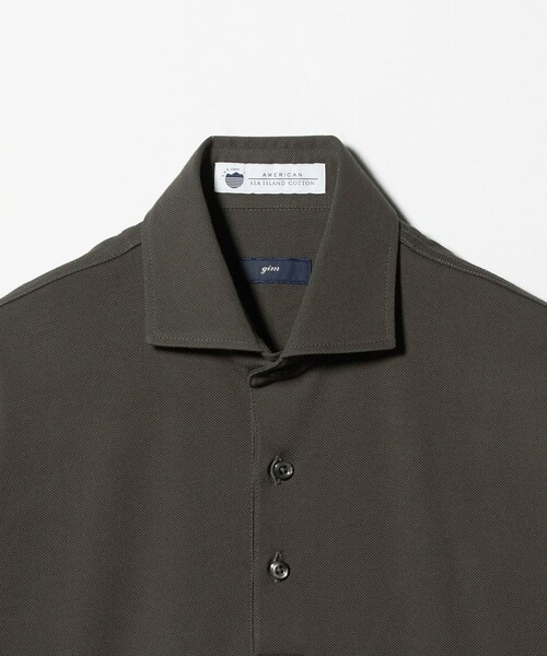 green label relaxing（グリーンレーベルリラクシング）の「＜gim＞26SS アメリカンシーアイランド ビズ ポロシャツ -吸水速乾-（ポロシャツ・メンズ・ダークグレー/ネイビー/ホワイト/ライム・M/L/S/XL）」の17枚目の写真