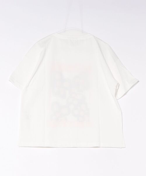 BITTOKO(ビットコ)の「冷感bittokoプリントT(Tシャツ/カットソー・レディース・ホワイト/オレンジ/ブラック/カーキ・FREE)」の5枚目の写真