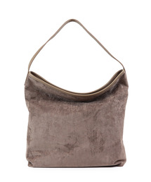 【Un coeur/アンクール】SUEDE DRAPE ONE SHOULDER / スエード ドレープワンショルダー　kareem / K906019