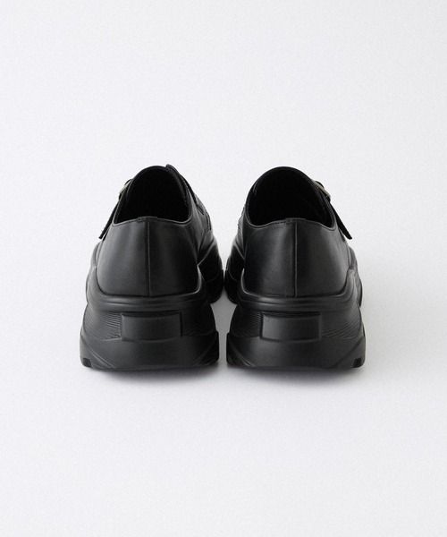 Alfred Alex(アルフレッドアレックス)の「【Alfred Alex】+5cm Chunky High-Sole Belt Sneaker Loafer / ハイソール ベルトスニーカーローファー(ローファー・メンズ・ブラック・L/M/S)」の11枚目の写真