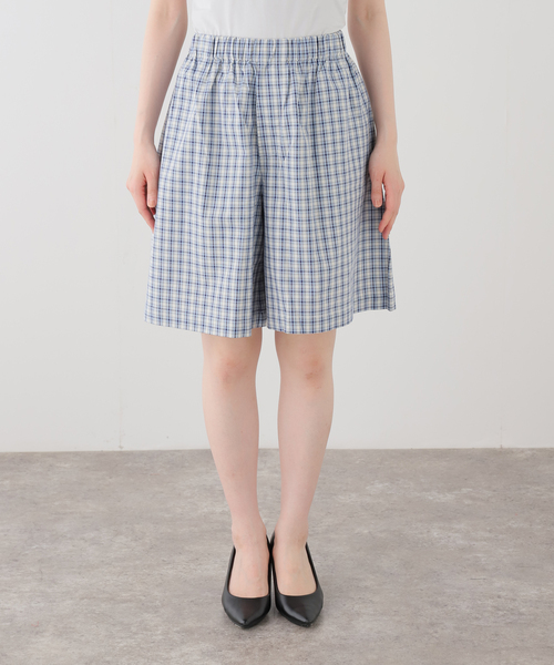 BASERANGE(ベースレンジ)の「【BASERANGE/ベースレンジ】 CLAUDE SHORTS(その他パンツ・レディース・ブルー・SMALL)」の8枚目の写真