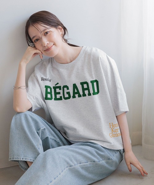 studio CLIP(スタディオクリップ)の「アソートロゴ刺繍プルオーバー(Tシャツ/カットソー・レディース・ライトグレー/スモーク/シルバーグレー/オフホワイト・FREE)」の10枚目の写真
