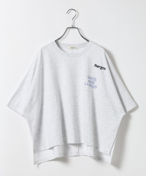 studio CLIP(スタディオクリップ)の「アソートロゴ刺繍プルオーバー(Tシャツ/カットソー・レディース・ライトグレー/スモーク/シルバーグレー/オフホワイト・FREE)」の22枚目の写真