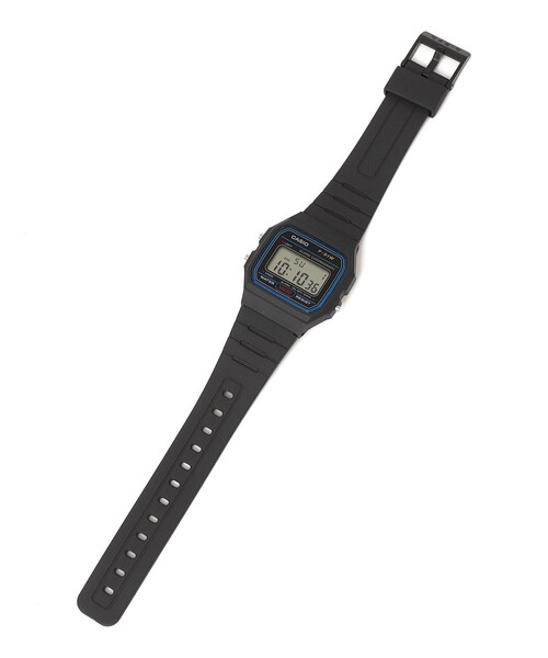 CASIO(カシオ)の「CASIO:F-91W-1JH ウォッチ(デジタル腕時計・メンズ・ブラック・ONE SIZE)」の2枚目の写真