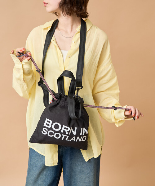 限定展開 HUNTER/ハンター EASY CANVAS DRAWSTRING MINI TOTE/イージー 