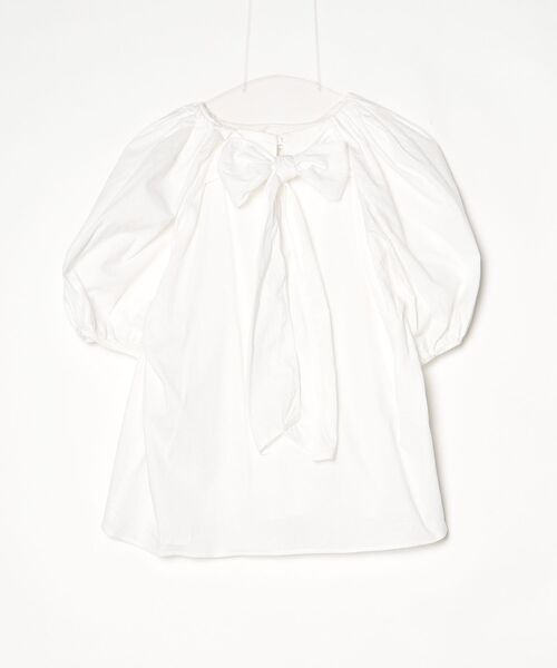 美品★ LANVIN en Bleu ランバンオンブルー　半袖ブラウス　36 ブランド古着】半袖ブラウス（シャツ/ブラウス）｜LANVIN en Bleu
