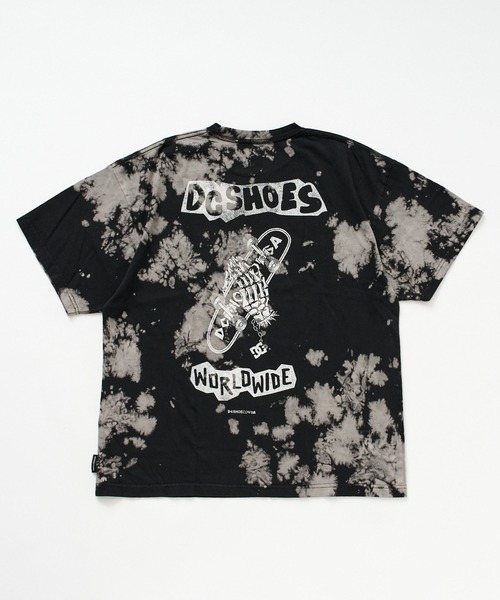 DC SHOES(ディーシーシューズ)の「DC SHOES メンズ 26 PRAY FOR SKATE SS Tシャツ 【2026年春夏モデル】(Tシャツ/カットソー・メンズ・ホワイト/ホワイト系その他/ブラック系その他/ブラック・LARGE/MEDIUM/SMALL/X-LARGE)」の4枚目の写真