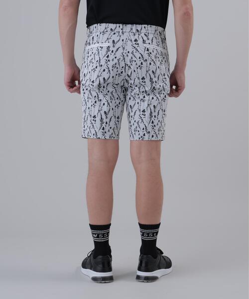 St ANDREWS(セントアンドリュース)の「【St ANDREWS】【ストレッチ】ボタニカルジャガードショートパンツ (MENS)(その他パンツ・メンズ・ブラック/ホワイト・LL1/LL/M/L)」の6枚目の写真