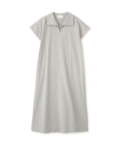 human woman(ヒューマンウーマン)の「◆【名品 / 吸水速乾 / ストレッチ / ウォッシャブル】クールマックスワンピース(ワンピース・レディース・ネイビー/ブラック系その他3・MEDIUM)」の12枚目の写真