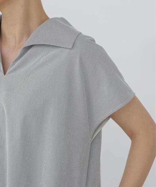human woman(ヒューマンウーマン)の「◆【名品 / 吸水速乾 / ストレッチ / ウォッシャブル】クールマックスワンピース(ワンピース・レディース・ネイビー/ブラック系その他3・MEDIUM)」の19枚目の写真