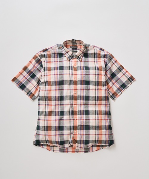 Eddie Bauer(エディーバウアー)の「マドラス プレイド 半袖シャツ(シャツ/ブラウス・メンズ・オレンジ系/レッド系/ネイビー系/ベージュ系・M/L/XL/XXL/S)」の13枚目の写真