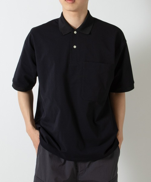 DAIWA PIER39(ダイワピア39)の「TECH POLO SHIRT S/S BE-37026(シャツ/ブラウス・メンズ・チャコールグレー/ブラック/ホワイト・MEDIUM/X-LARGE/LARGE/SMALL)」の3枚目の写真
