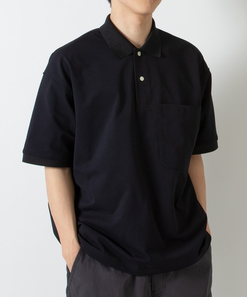 DAIWA PIER39(ダイワピア39)の「TECH POLO SHIRT S/S BE-37026(シャツ/ブラウス・メンズ・チャコールグレー/ブラック/ホワイト・MEDIUM/X-LARGE/LARGE/SMALL)」の5枚目の写真