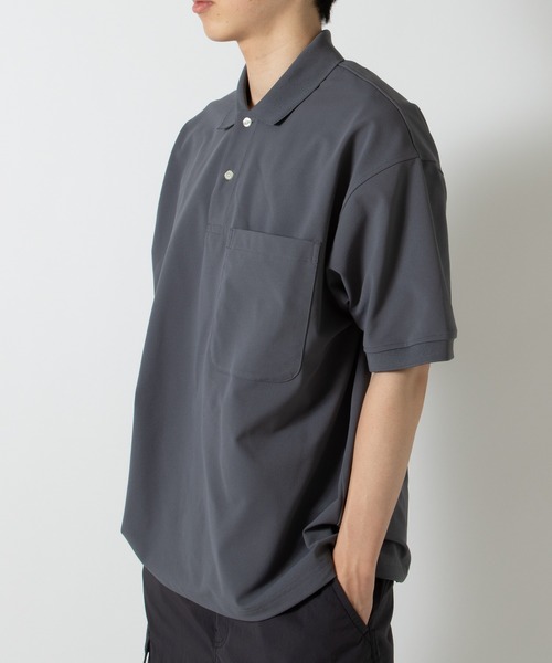 DAIWA PIER39(ダイワピア39)の「TECH POLO SHIRT S/S BE-37026(シャツ/ブラウス・メンズ・チャコールグレー/ブラック/ホワイト・MEDIUM/X-LARGE/LARGE/SMALL)」の7枚目の写真
