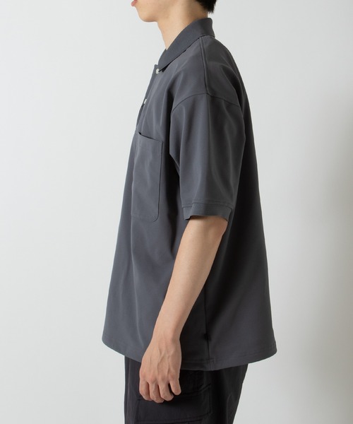 DAIWA PIER39(ダイワピア39)の「TECH POLO SHIRT S/S BE-37026(シャツ/ブラウス・メンズ・チャコールグレー/ブラック/ホワイト・MEDIUM/X-LARGE/LARGE/SMALL)」の8枚目の写真