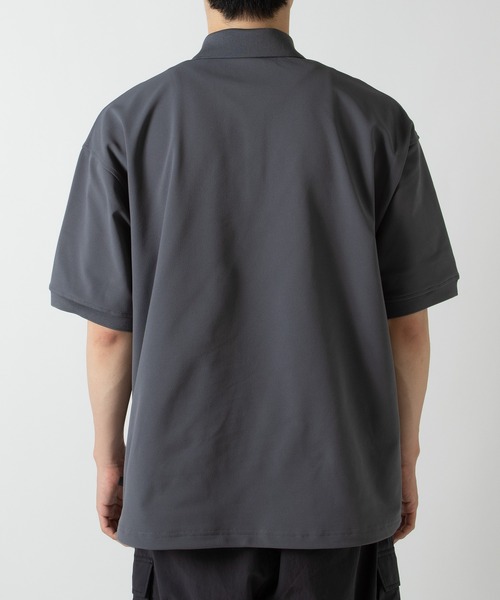 DAIWA PIER39(ダイワピア39)の「TECH POLO SHIRT S/S BE-37026(シャツ/ブラウス・メンズ・チャコールグレー/ブラック/ホワイト・MEDIUM/X-LARGE/LARGE/SMALL)」の9枚目の写真