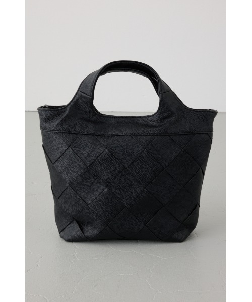 AZUL by moussy（アズールバイマウジー）の「イントレチャート2WAYトートバッグ（トートバッグ・メンズ・グレー/ブラック・FREE）」の5枚目の写真
