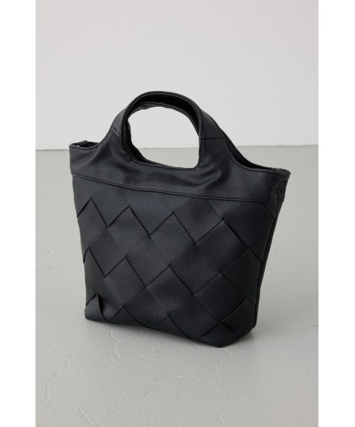 AZUL by moussy（アズールバイマウジー）の「イントレチャート2WAYトートバッグ（トートバッグ・メンズ・グレー/ブラック・FREE）」の6枚目の写真