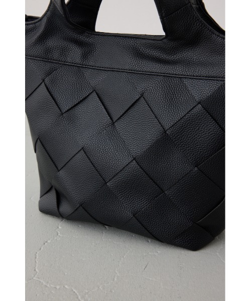 AZUL by moussy（アズールバイマウジー）の「イントレチャート2WAYトートバッグ（トートバッグ・メンズ・グレー/ブラック・FREE）」の10枚目の写真