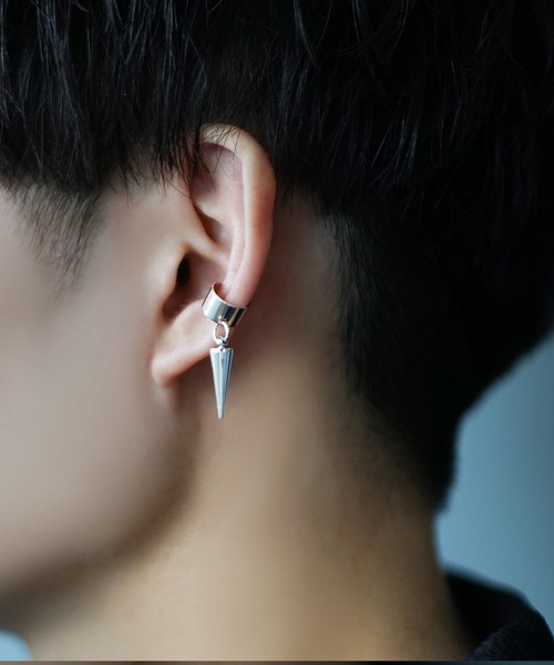MinoriTY(マイノリティ)の「【MinoriTY】ドロップモチーフイヤーカフ メンズ ウィメンズ ユニセックス アクセサリー(ピアス(片耳用)・メンズ・シルバー系1/シルバー系5/シルバー系3/シルバー系4/シルバー系6/シルバー系2・FREE)」の13枚目の写真