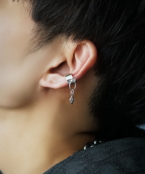 MinoriTY(マイノリティ)の「【MinoriTY】ドロップモチーフイヤーカフ メンズ ウィメンズ ユニセックス アクセサリー(ピアス(片耳用)・メンズ・シルバー系1/シルバー系5/シルバー系3/シルバー系4/シルバー系6/シルバー系2・FREE)」の16枚目の写真