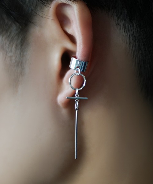MinoriTY(マイノリティ)の「【MinoriTY】ドロップモチーフイヤーカフ メンズ ウィメンズ ユニセックス アクセサリー(ピアス(片耳用)・メンズ・シルバー系1/シルバー系5/シルバー系3/シルバー系4/シルバー系6/シルバー系2・FREE)」の18枚目の写真