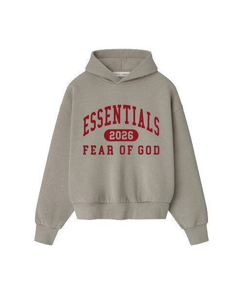 FOG ESSENTIALS（エフオージーエッセンシャルズ）の「フィア オブ ゴッド エッセンシャルズ 【Fear of God ESSENTIALS】 - パーカー【ESSENTIALS Classic Hoodie 192HO256862F】（パーカー・メンズ・スモーク・S/XL/M）」の5枚目の写真