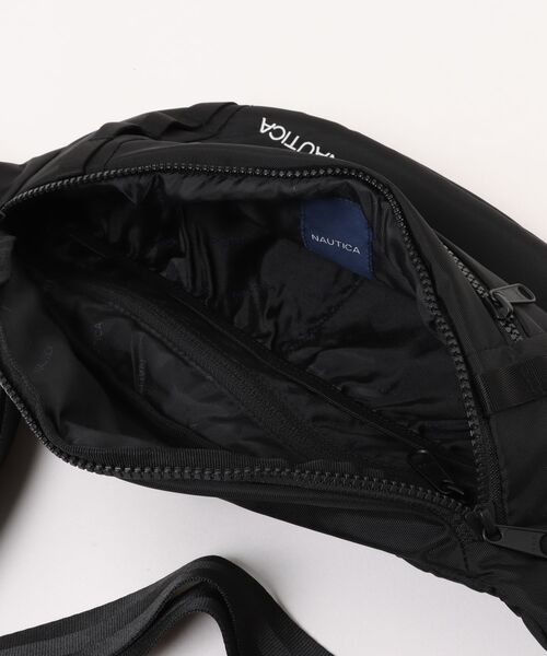 NAUTICA（ノーティカ）の「【NAUTICA/ノーティカ】 NTC-12 ウエストバッグ（ボディバッグ/ウエストポーチ・メンズ・ブラック/ホワイト・FREE）」の5枚目の写真