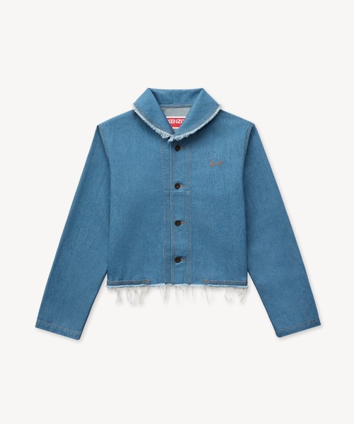 KENZO(ケンゾー)の「チョア ワークウエア ジャケット イン ジャパニーズ デニム(デニムジャケット・レディース・ブルー系その他7・SMALL/X-SMALL)」の6枚目の写真
