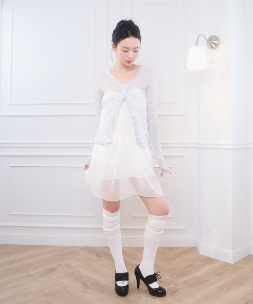 BELLIALEU(ベルリアル)の「TENCEL VERSION 2 GRAY(カーディガン/ボレロ・レディース・その他・FREE)」の3枚目の写真