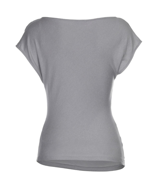 PADO SEOUL(パドソウル)の「テンセルバイアスシャーリングトップ グレー(Tシャツ/カットソー・レディース・グレー・SMALL/MEDIUM)」の6枚目の写真