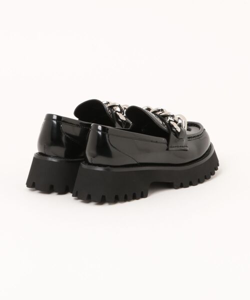 Jeffrey Campbell(ジェフリーキャンベル)の「厚底タンクソールローファー(ローファー・レディース・ブラック・36/37/35/38)」の2枚目の写真
