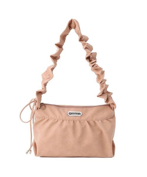 OUTDOOR PRODUCTS(アウトドアプロダクツ)の「【OUTDOOR PRODUCTS】VIS別注 スエード & 合皮 フリル ショルダーバッグ / WEB限定カラー(ショルダーバッグ・レディース・ピンク/ブラック/ベージュ/ブラウン・FREE)」の15枚目の写真