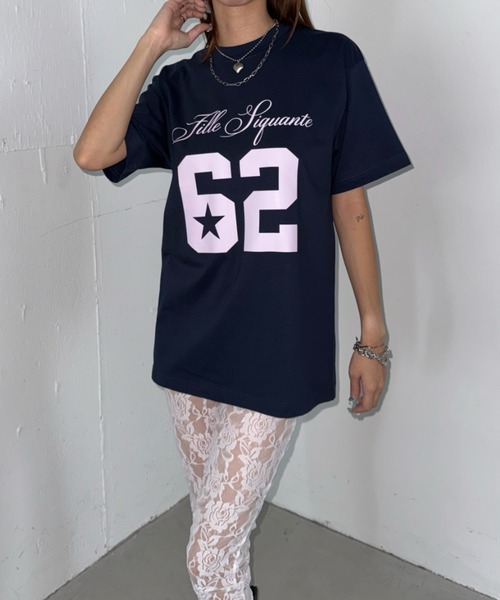 Bamm(バム)の「ナンバリングロゴTシャツ(Tシャツ/カットソー・レディース・ホワイト/ネイビー/ブラック・FREE)」の22枚目の写真