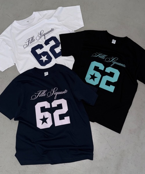 Bamm(バム)の「ナンバリングロゴTシャツ(Tシャツ/カットソー・レディース・ホワイト/ネイビー/ブラック・FREE)」の4枚目の写真