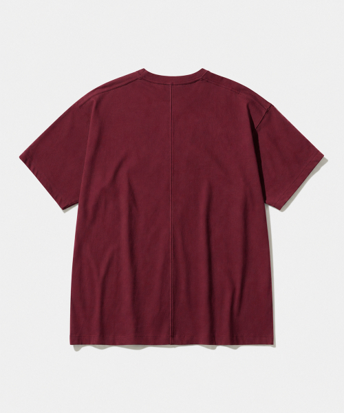 Diamond Layla(ダイアモンドレイラ)の「Basic Back Accent T102 Burgundy(Tシャツ/カットソー・メンズ・その他・2XL/LARGE/MEDIUM/X-LARGE)」の6枚目の写真