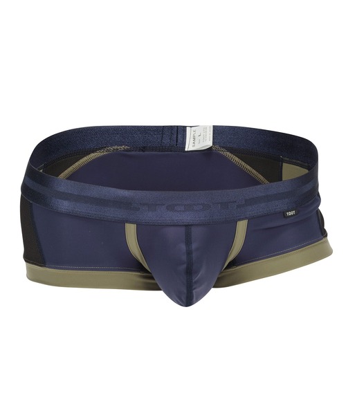TOOT（トゥート）の「BOXER／ジオメトリー カッティング スーパーnano（ボクサーパンツ・メンズ・ネイビー/ブルー/グリーン・SMALL/MEDIUM/LARGE/X-LARGE）」の2枚目の写真