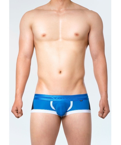 TOOT（トゥート）の「BOXER／ジオメトリー カッティング スーパーnano（ボクサーパンツ・メンズ・ネイビー/ブルー/グリーン・SMALL/MEDIUM/LARGE/X-LARGE）」の5枚目の写真