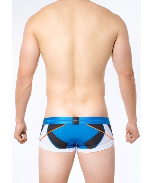 TOOT（トゥート）の「BOXER／ジオメトリー カッティング スーパーnano（ボクサーパンツ・メンズ・ネイビー/ブルー/グリーン・SMALL/MEDIUM/LARGE/X-LARGE）」の6枚目の写真