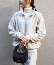ORCIVAL/オーシバル スタンドカラーフリースジッププルオーバー STAND COLLAR FLEECE ZIP PULLOVER OR-A0824 YFR