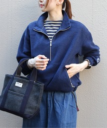 ORCIVAL/オーシバル スタンドカラーフリースジッププルオーバー STAND COLLAR FLEECE ZIP PULLOVER OR-A0824 YFR