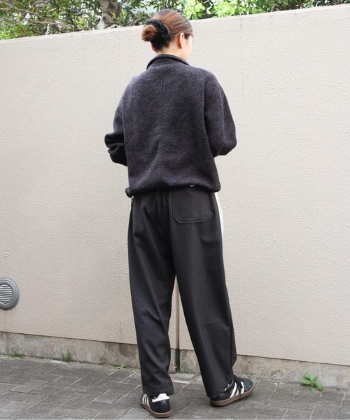 ORCIVAL(オーシバル)の「ORCIVAL/オーシバル スタンドカラーフリースジッププルオーバー STAND COLLAR FLEECE ZIP PULLOVER OR-A0824 YFR(その他トップス・レディース・チャコールグレー/ブルー/オートミール・1)」の13枚目の写真