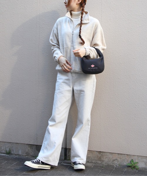 ORCIVAL(オーシバル)の「ORCIVAL/オーシバル スタンドカラーフリースジッププルオーバー STAND COLLAR FLEECE ZIP PULLOVER OR-A0824 YFR(その他トップス・レディース・チャコールグレー/ブルー/オートミール・1)」の19枚目の写真