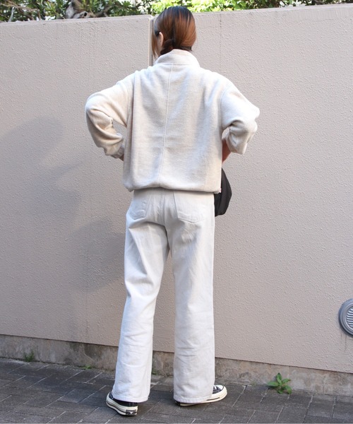 ORCIVAL(オーシバル)の「ORCIVAL/オーシバル スタンドカラーフリースジッププルオーバー STAND COLLAR FLEECE ZIP PULLOVER OR-A0824 YFR(その他トップス・レディース・チャコールグレー/ブルー/オートミール・1)」の21枚目の写真