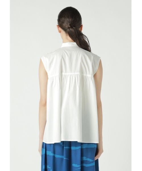 ZUCCa(ズッカ)の「HIGH DENSITY WASHER / P(ベスト・レディース・ホワイト/ブラック/ライトブルー・M size)」の8枚目の写真