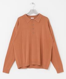 crepuscule（クレプスキュール）の「crepuscule　Long-Sleeve Polo（ポロシャツ）」