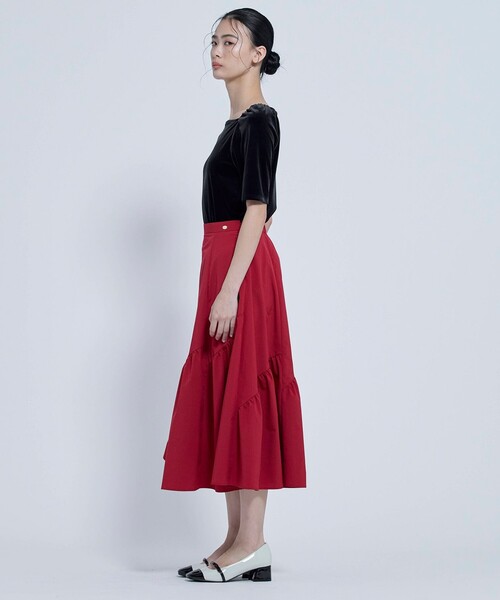 TOCCA(トッカ)の「NIGHT VEIL カットソー(Tシャツ/カットソー・レディース・ブラウン系/ブラック系・SMALL/MEDIUM)」の4枚目の写真