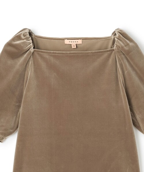 TOCCA(トッカ)の「NIGHT VEIL カットソー(Tシャツ/カットソー・レディース・ブラウン系/ブラック系・SMALL/MEDIUM)」の12枚目の写真