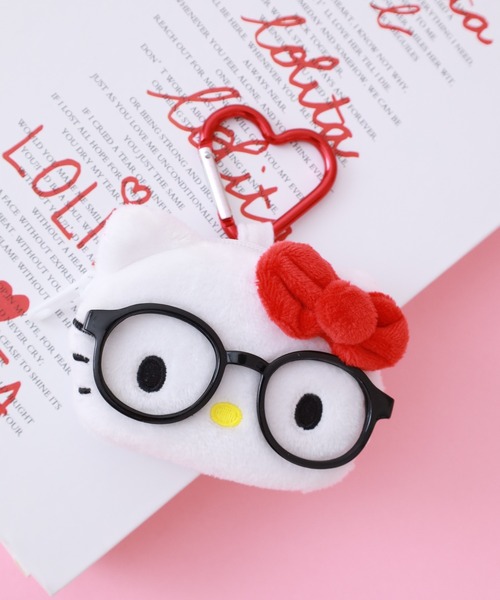 FUNALIVE(ファンアライブ)の「眼鏡キティ フェイスコインケース(コインケース・レディース・ブラック/レッド/ピンク/ブラウン系2/ブラウン系1・FREE)」の14枚目の写真